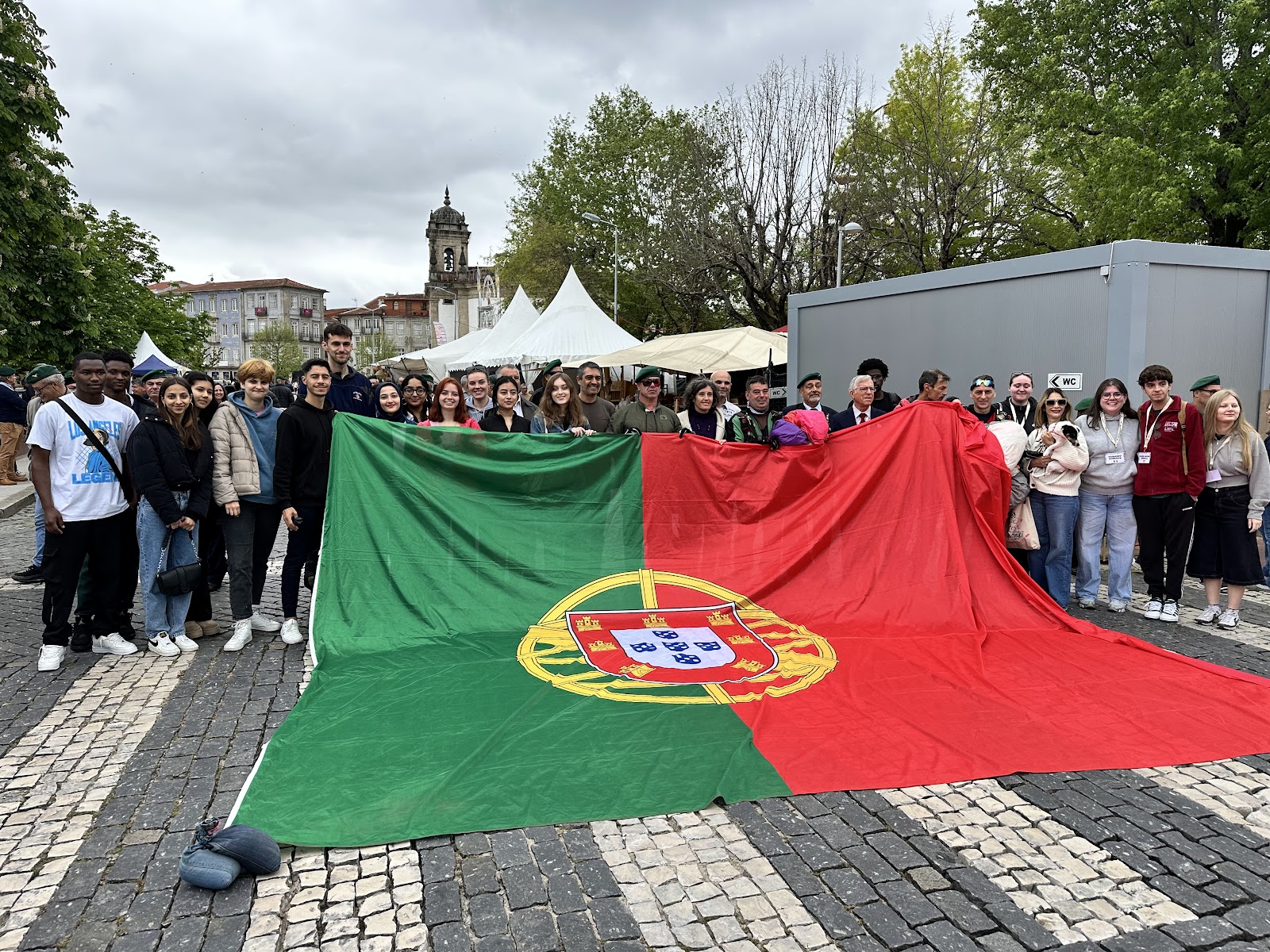 Participants in the Intercultural Volunteering for All — 2025 project